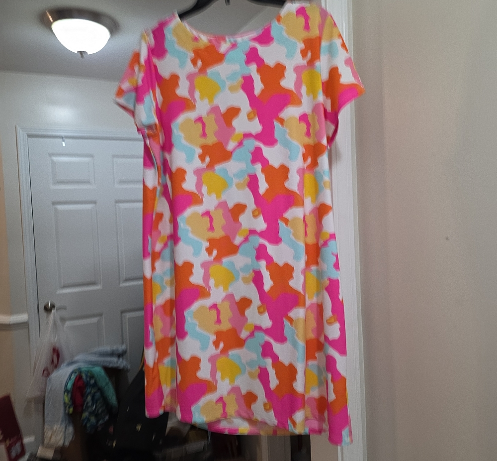 Jude Connally Camo Print Dress